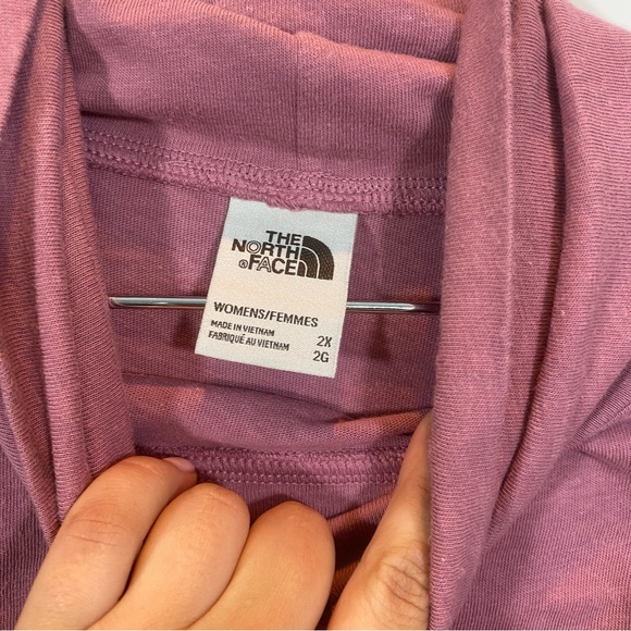 NEW North Face Womens Long Sleeve Cotton Turtleneck Size XXL - Picture 5 of 7